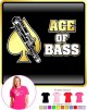 Contra Bassoon Ace Of Bass - LADYFIT T SHIRT  