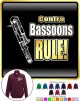 Contra Bassoon Bassoons Rule - ZIP SWEATSHIRT  