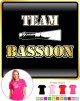 Contra Bassoon Team Bassoon - LADYFIT T SHIRT  