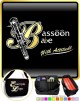 Contra Bassoon Babe Attitude With Eyes - TRIO SHEET MUSIC & ACCESSORIES BAG  
