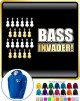 Cello Bass Invader - ZIP HOODY  