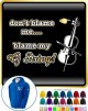 Cello Blame My G String - ZIP HOODY  