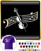 Cello Curved Stave - CLASSIC T SHIRT 