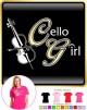Cello Girl - LADYFIT T SHIRT  
