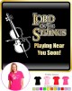 Cello Lord Strings Soon - LADYFIT T SHIRT 