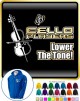 Cello Lower The Tone - ZIP HOODY  