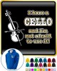 Cello Not Afraid Use - ZIP HOODY  