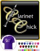 Clarinet Chick - T SHIRT