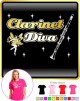Clarinet Diva - LADYFIT T SHIRT 