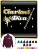 Clarinet Diva - ZIP SWEATSHIRT 