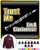 Clarinet Trust Me - ZIP SWEATSHIRT 