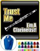 Clarinet Trust Me - ZIP HOODY 
