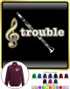 Clarinet Treble Trouble - ZIP SWEATSHIRT 