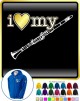 Clarinet I Love My - ZIP HOODY 