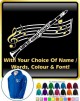 Clarinet Curved Stave With Your Words - ZIP HOODY 