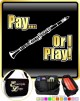 Clarinet Pay or I Play - TRIO SHEET MUSIC & ACCESSORIES BAG 