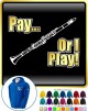 Clarinet Pay or I Play - ZIP HOODY 