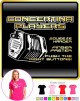 Concertina Squeeze Harder - LADY FIT T SHIRT