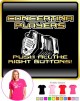 Concertina Push Right Buttons - LADY FIT T SHIRT