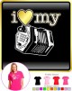 Concertina I Love My - LADY FIT T SHIRT