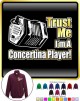 Concertina Trust Me - ZIP SWEATSHIRT
