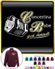 Concertina Babe Attitude - ZIP SWEATSHIRT
