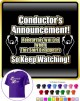 Conductor Rehersals Will End - CLASSIC T SHIRT  