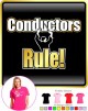 Conductor Rule - LADY FIT T SHIRT  