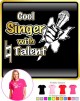 Vocalist Singing Cool Singer Natural Talent - LADY FIT T SHIRT  