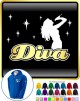 Vocalist Singing Diva Lady Micro - ZIP HOODY  