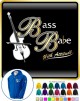 Double Bass Babe Attitude - ZIP HOODY 