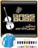 Double Bass Dude Attitude - POLO SHIRT 