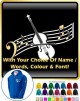 Double Curved Stave With Your Words - ZIP HOODY 
