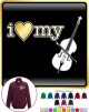 Double Bass I Love My - ZIP SWEATSHIRT 