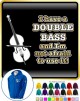 Double Bass Not Afraid Use - ZIP HOODY  