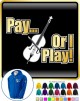 Double Bass Pay or I Play - ZIP HOODY  