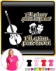 Double Bass Play For A Pint - LADYFIT T SHIRT 