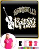 Double Bass Rockabilly - LADYFIT T SHIRT 