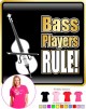 Double Bass Rule - LADYFIT T SHIRT  