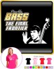 Double Bass Thunder Rolls From My Fingertips - LADYFIT T SHIRT  