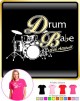 Drum Babe With Attitude - LADY FIT T SHIRT  