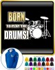 Drum Kit Born To Play - ZIP HOODY  