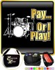 Drum Kit Pay or I Play - TRIO SHEET MUSIC & ACCESSORIES BAG 
