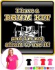 Drum Kit Not Afraid Use - LADY FIT T SHIRT  
