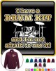 Drum Kit Not Afraid Use - ZIP SWEATSHIRT  