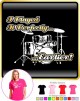 Drum Kit Perfectly Earlier - LADY FIT T SHIRT  