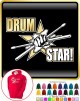Drum Fist Sticks Star - HOODY  