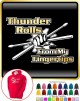 Drum Fist Sticks Thunder Rolls - HOODY  