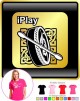 Bodhran I Play - LADY FIT T SHIRT 
