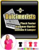 Dulcimer Hammered Pluck Faster - LADYFIT T SHIRT  
